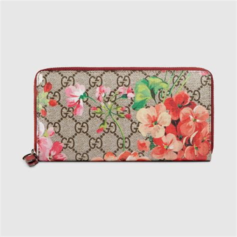 gucci wallet with flowers|Gucci wallet new collection.